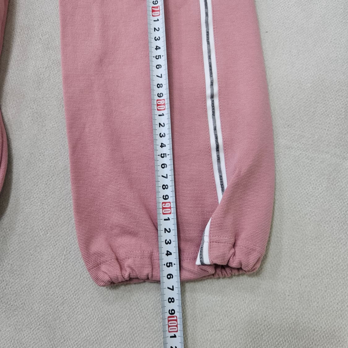 실측확인 나소 사이드라인 조거팬츠 (얼룩 0403Y 상품이미지10