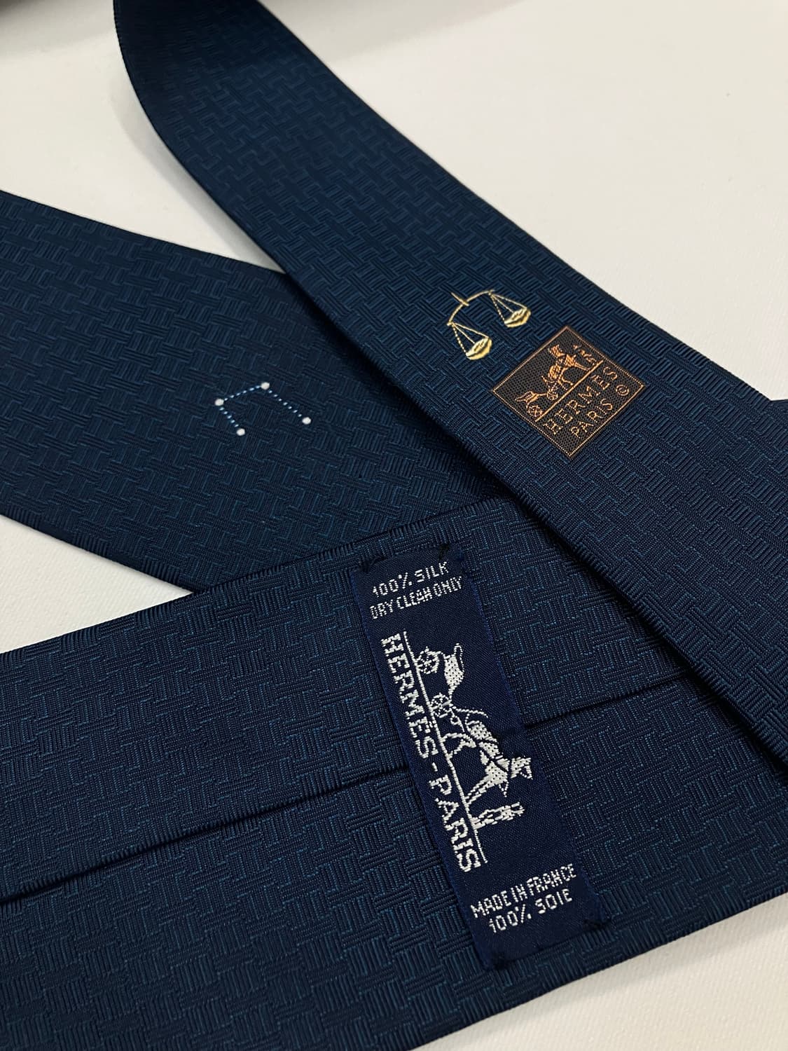 에르메스 별자리 실크 넥타이 상품이미지6