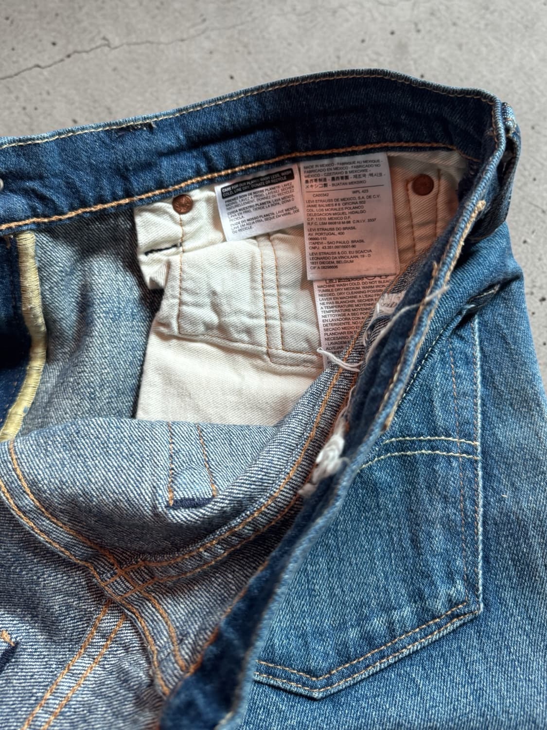 리바이스 511 데님 팬츠 상품이미지5