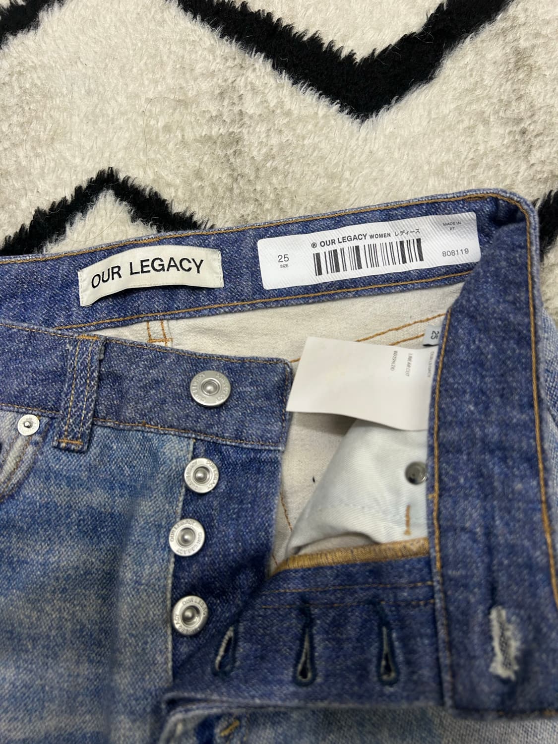 [25]아워레가시 리니어컷 디지털 듀얼데님팬츠 상품이미지5