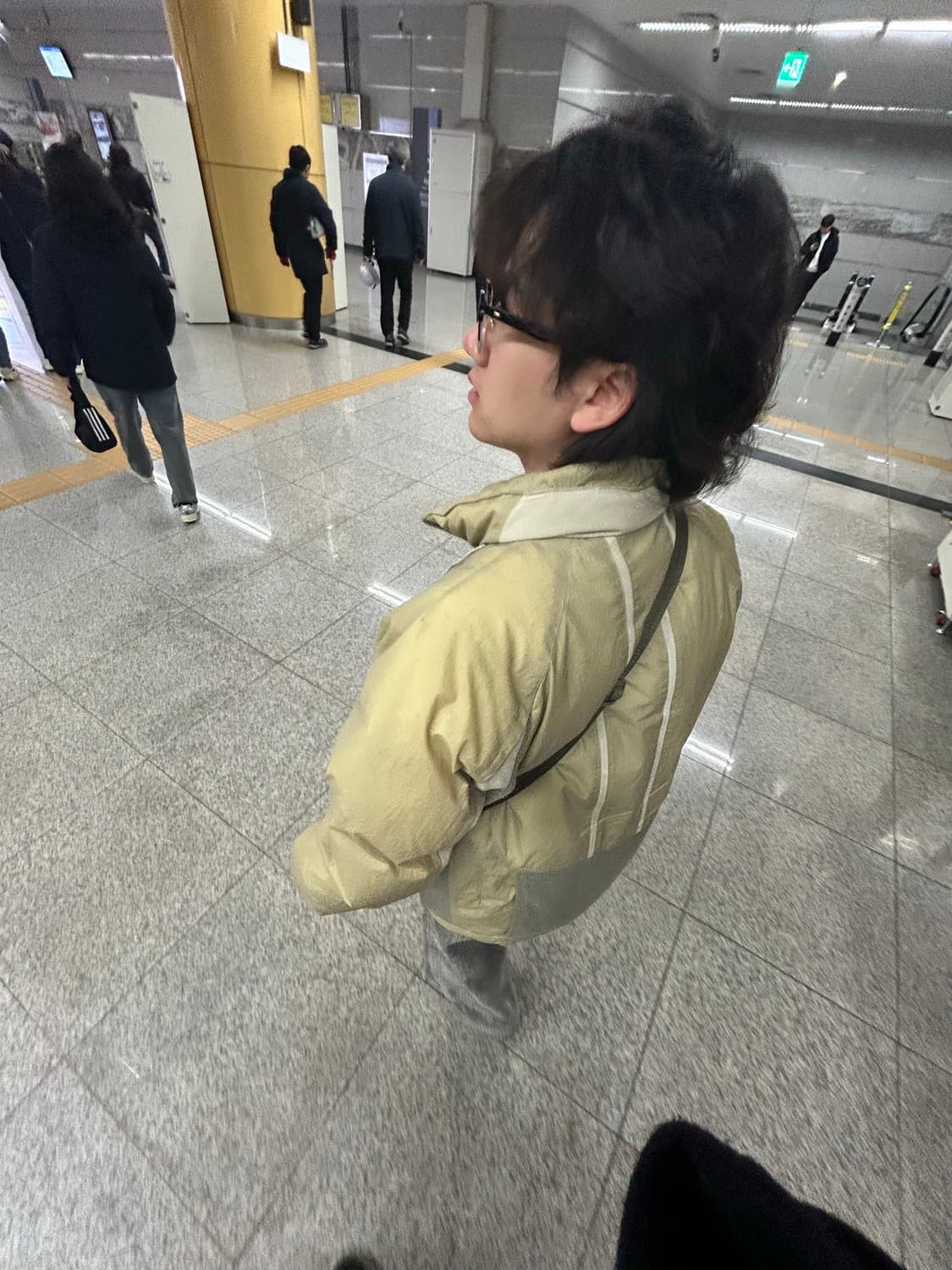 [3] xlim ep4 01 DOWN JACKET 패딩 그린색상 상품이미지10