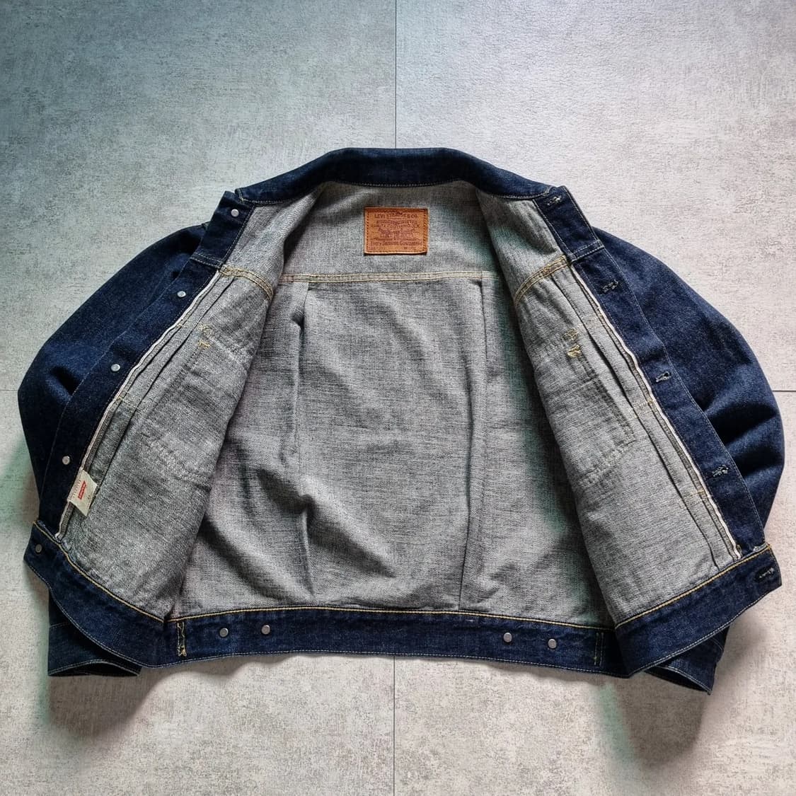 90s jpn 리바이스 2세대 507 데님자켓 40sz 상품이미지5