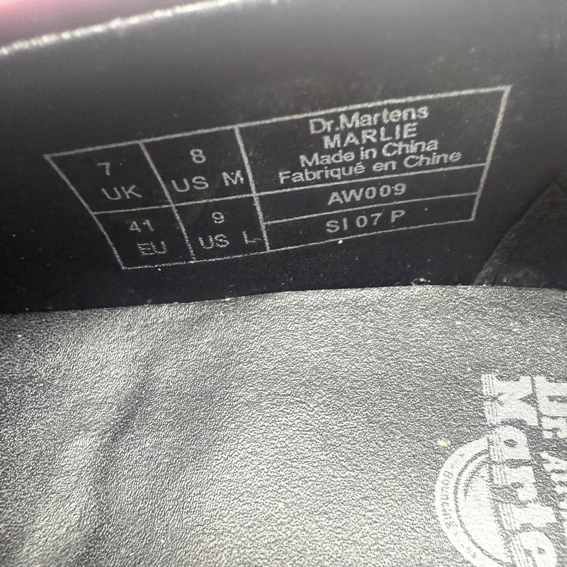 (UK7)닥터마틴 MARLIE 버건디 테슬로퍼 상품이미지10