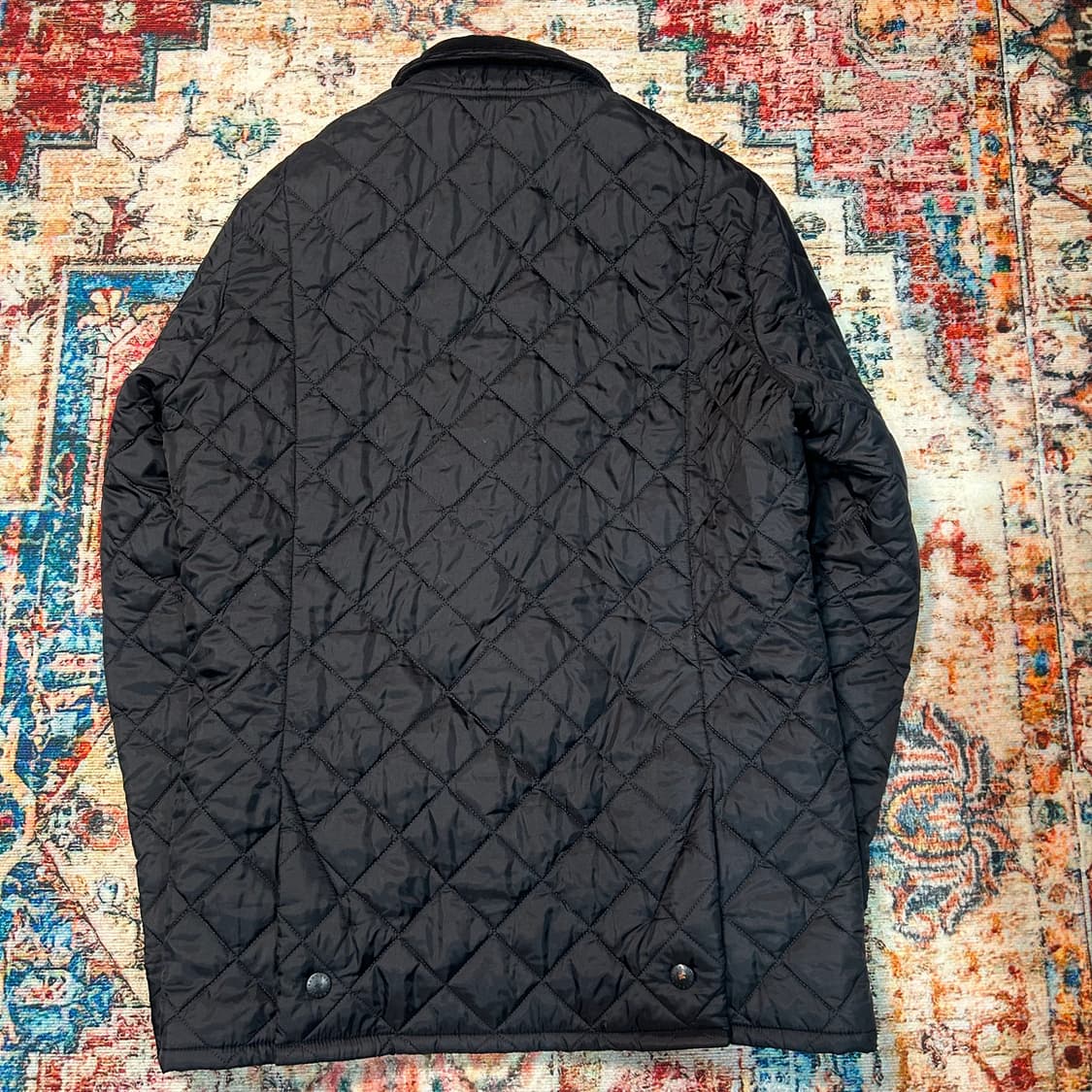 [XL] 바버 19SS 블랙 퀄팅자켓 상품이미지2