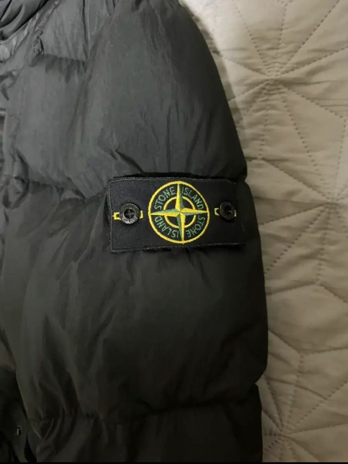 [L] 스톤아일랜드 크링클랩스 패딩 자켓 후드 집업 롱패딩 경량패딩 상품이미지3