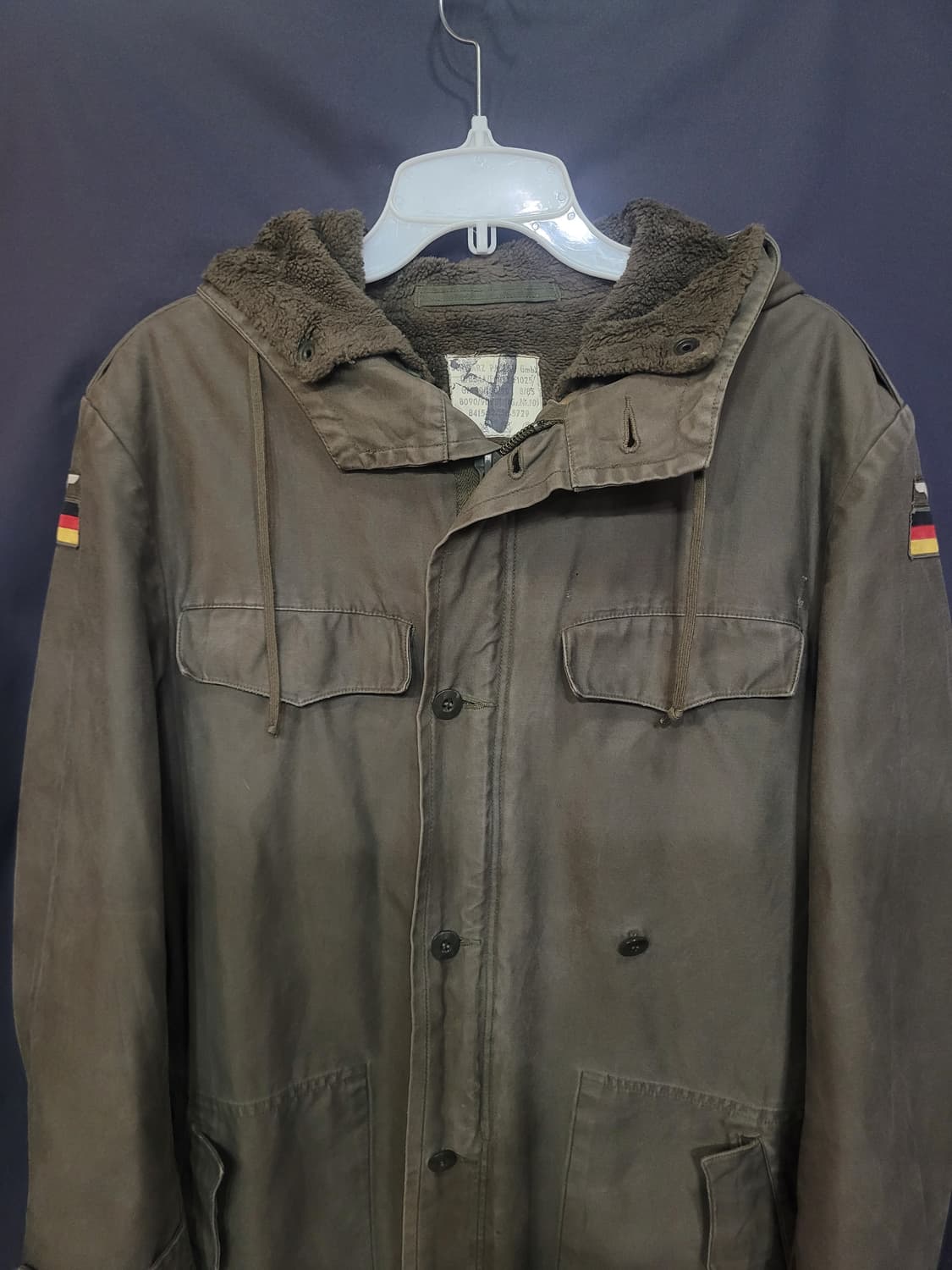 독일 연방군 스노클파카(Bundeswehr Snorkel Parka) 상품이미지2