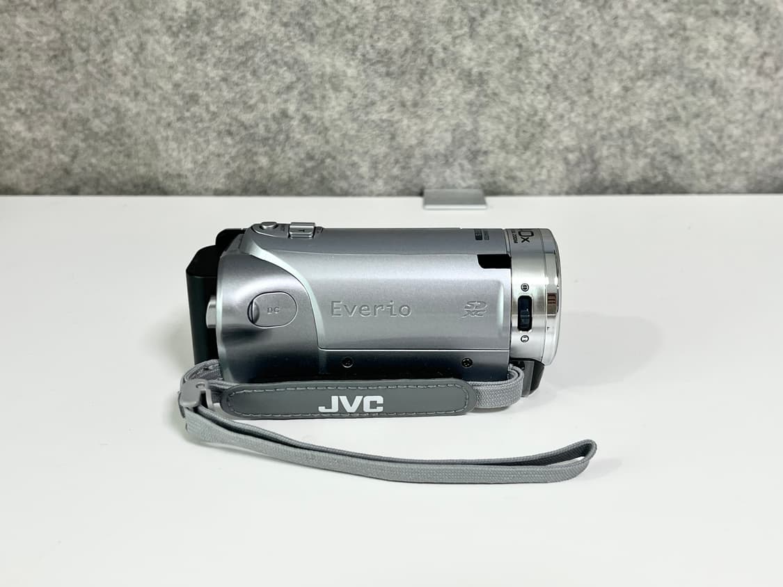 A급/ 희귀기종 / Jvc gz e220 빈티지 캠코더 실버 상품이미지8