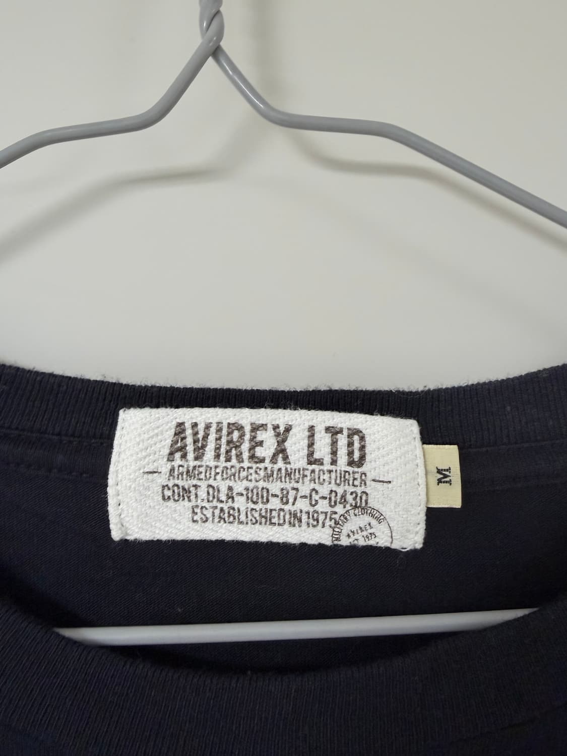 AVIREX USAFA 콜로라도 롱슬리브 M 상품이미지3