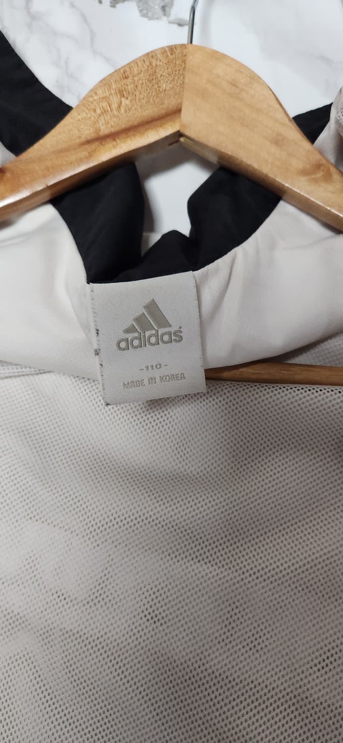대장 아디다스 삼선 화이트x오렌지 바람막이 자켓 상품이미지8