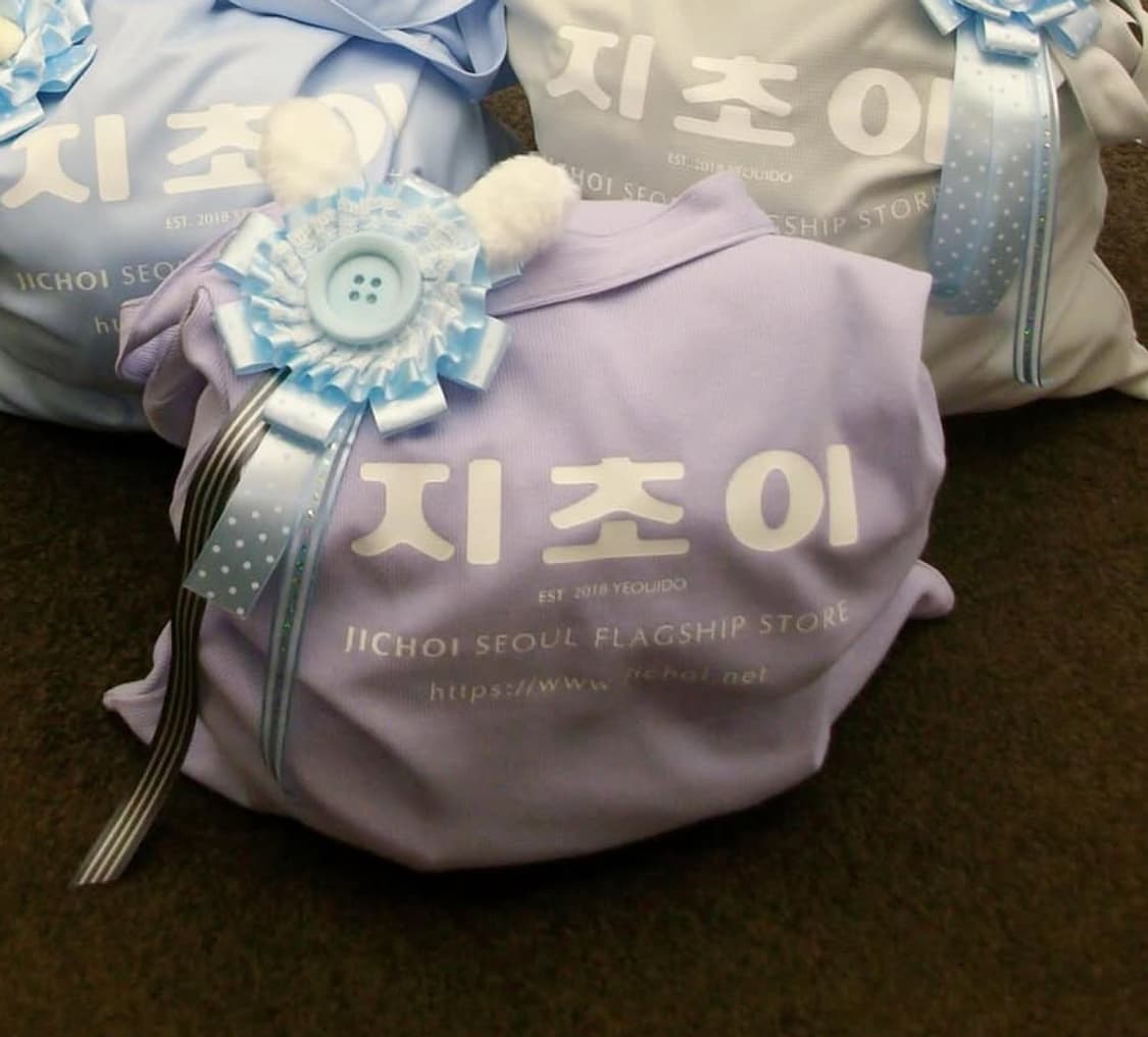지초이 쇼퍼백 보라색 (천재질) 상품이미지1