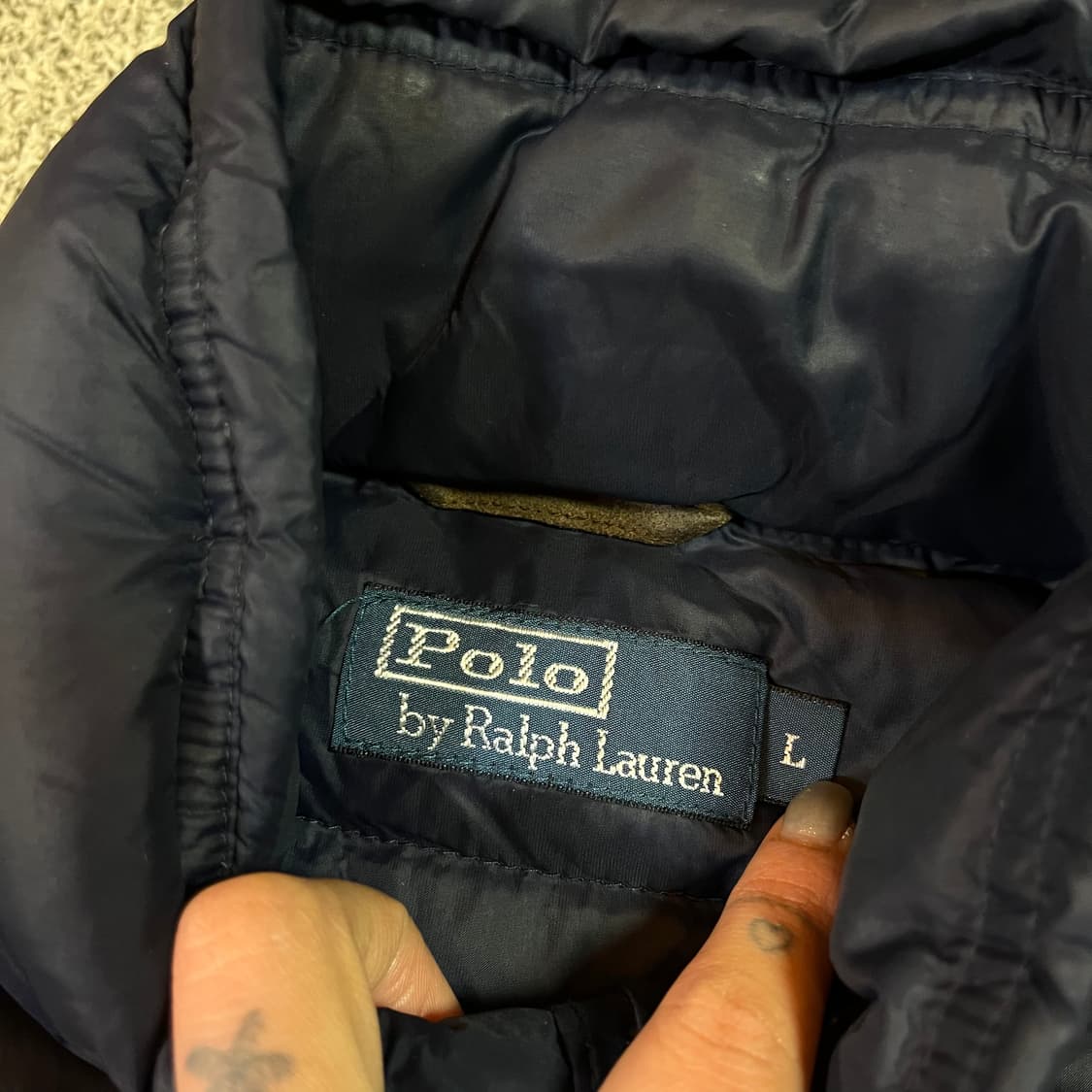 폴로 랄프로렌 베스트 패딩 상품이미지5