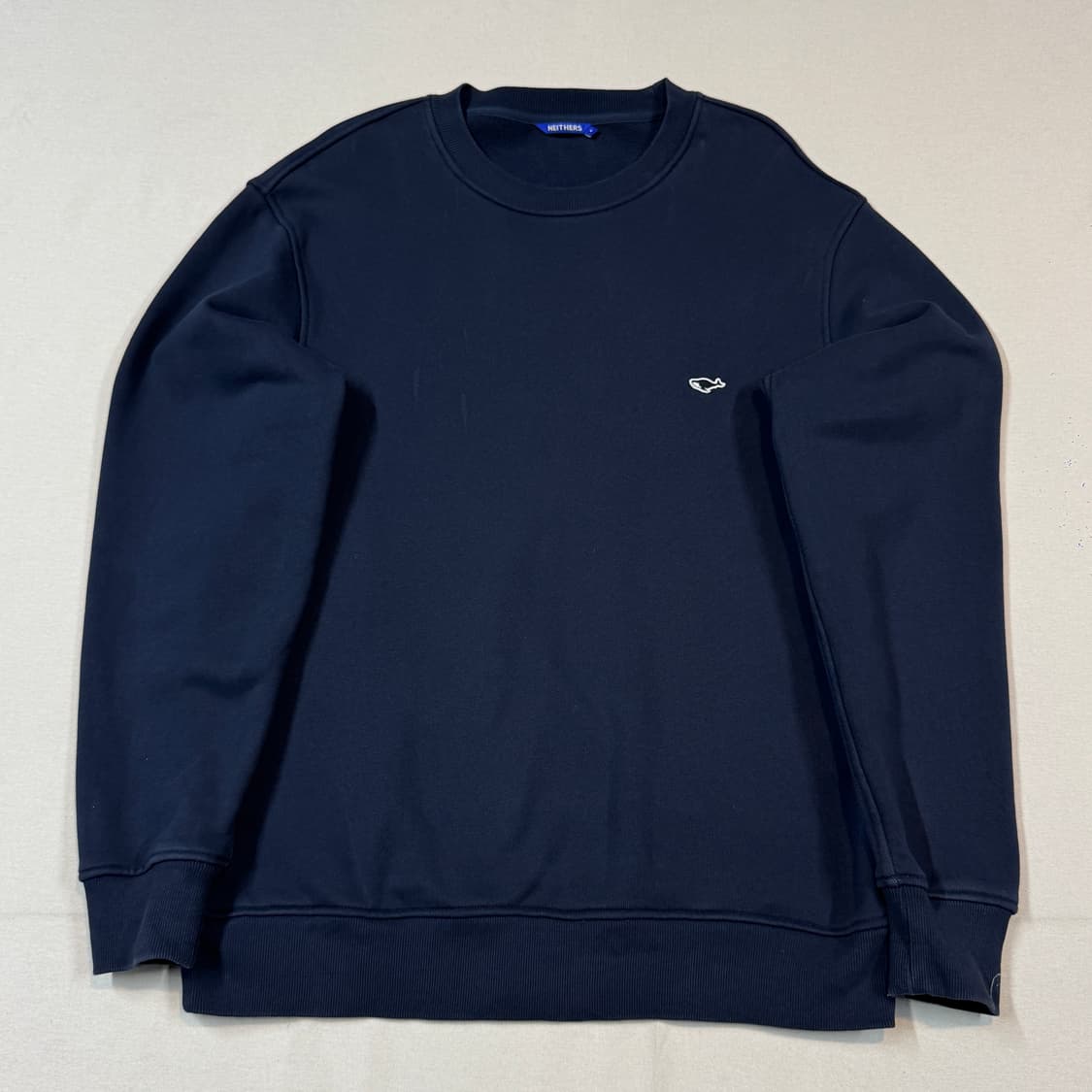 XL) NEITHERS 네이더스 스몰로고 스웻 상품이미지2