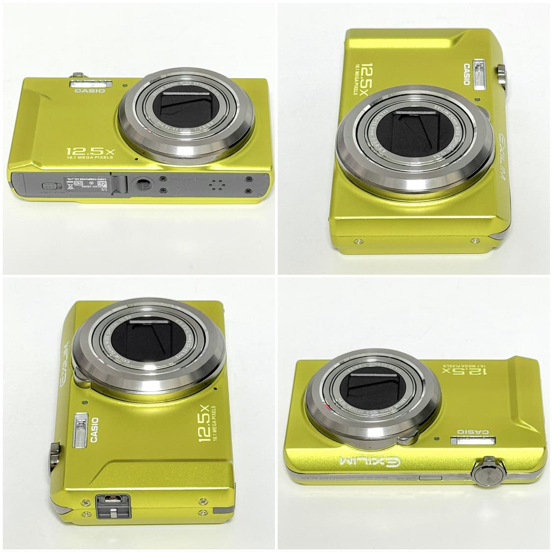 카시오 엑슬림 ZS150 라임 빈티지디카 상품이미지3