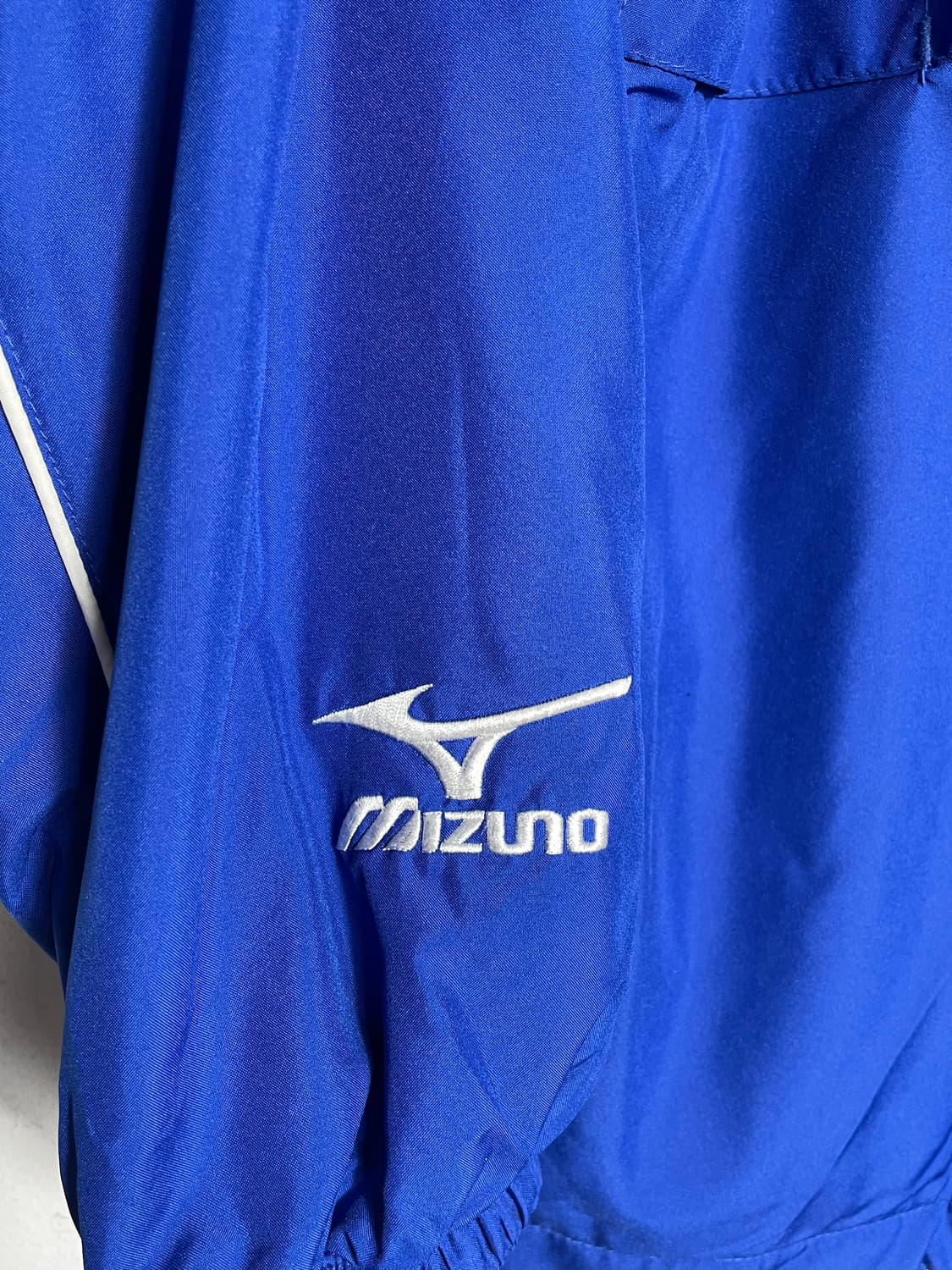 미즈노 블루 하프집업 바람막이 상품이미지3