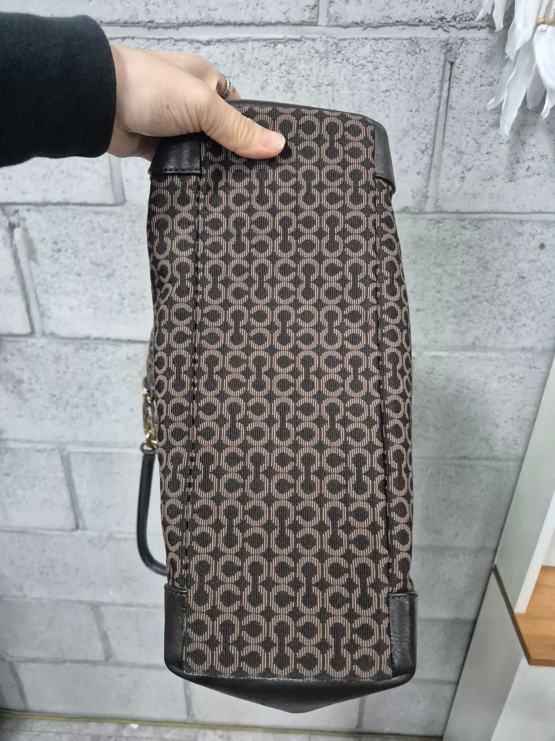 메디슨 니들포인트 옵아트 토트백(쇼퍼백) 상품이미지8