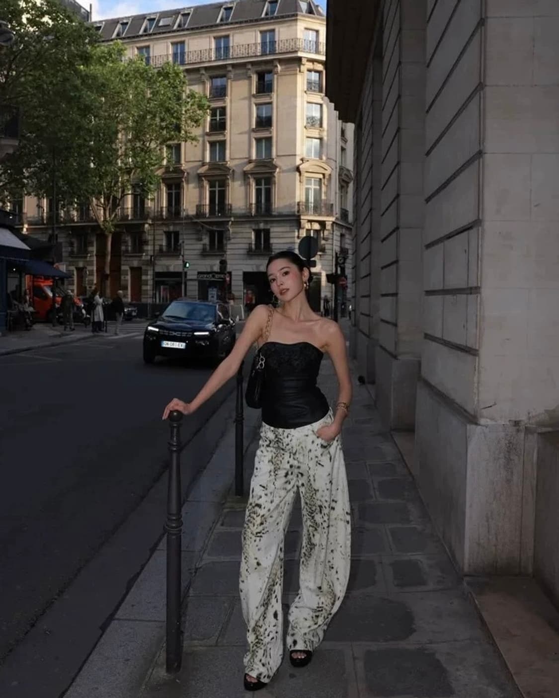 (s) lioness 와이드 블리치 워싱 팬츠 상품이미지1