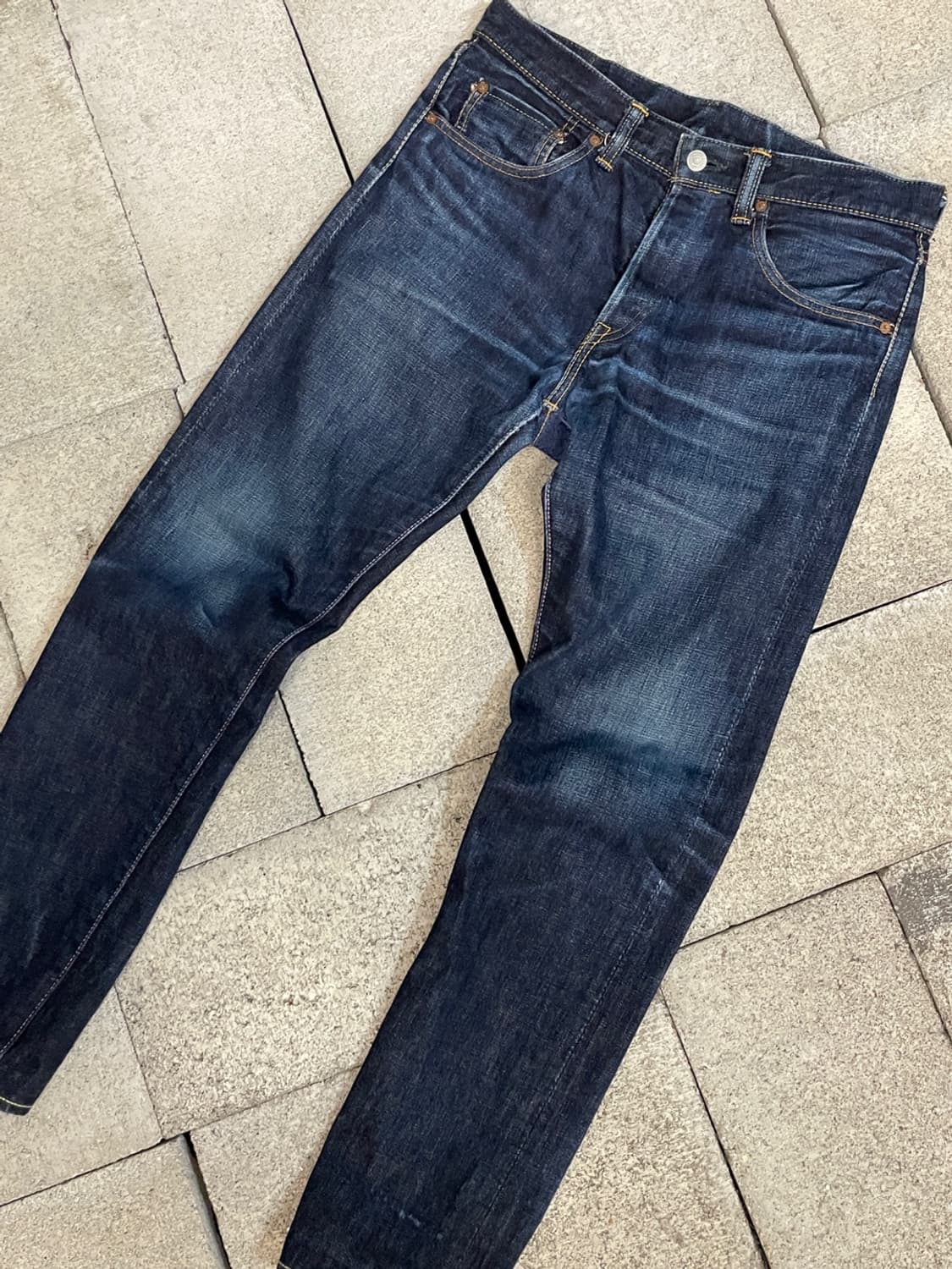 모모타로 진 0306 셀비지 데님 팬츠  상품이미지5