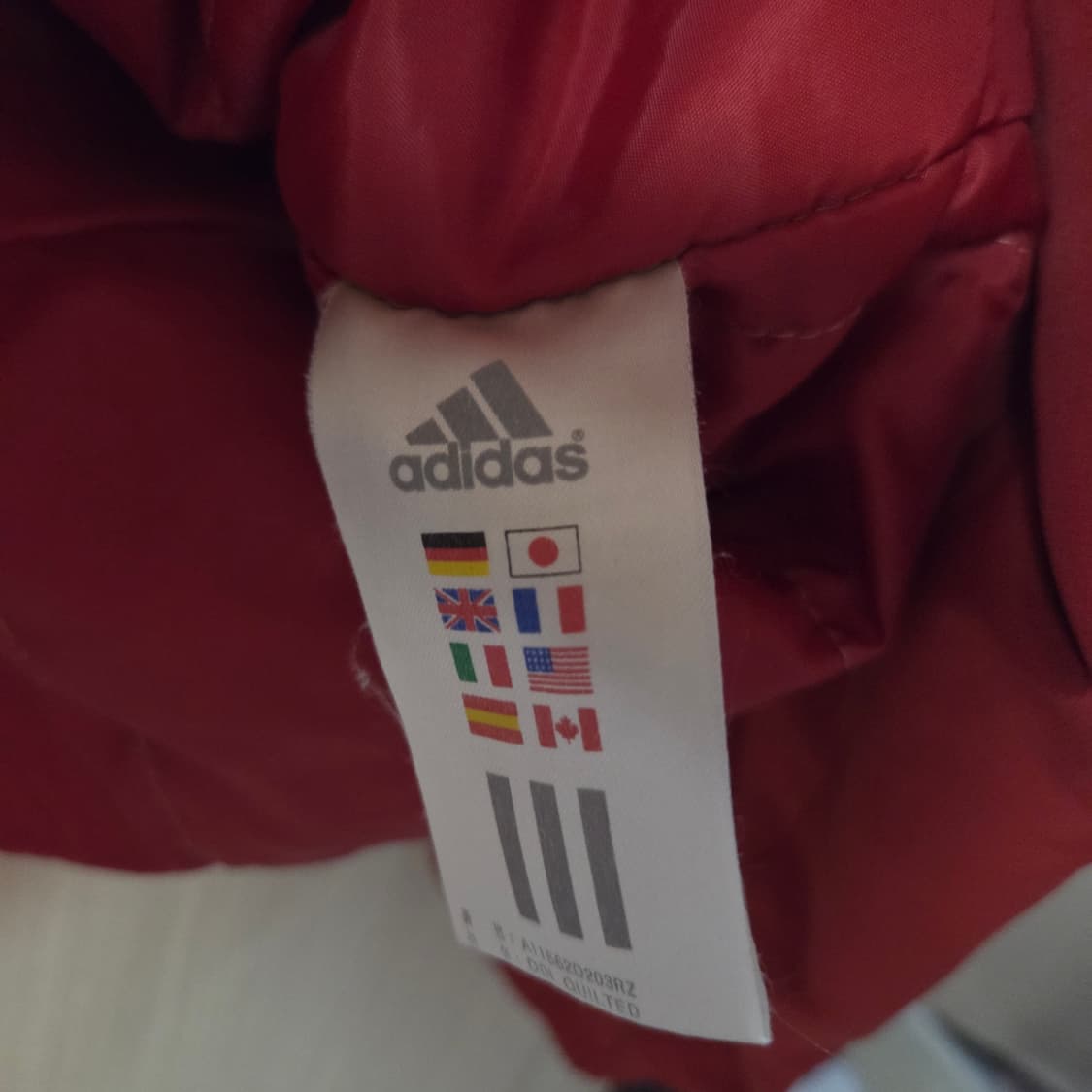 남성 아디다스 빈티지 패딩 L사이즈 팝니다. 상품이미지7