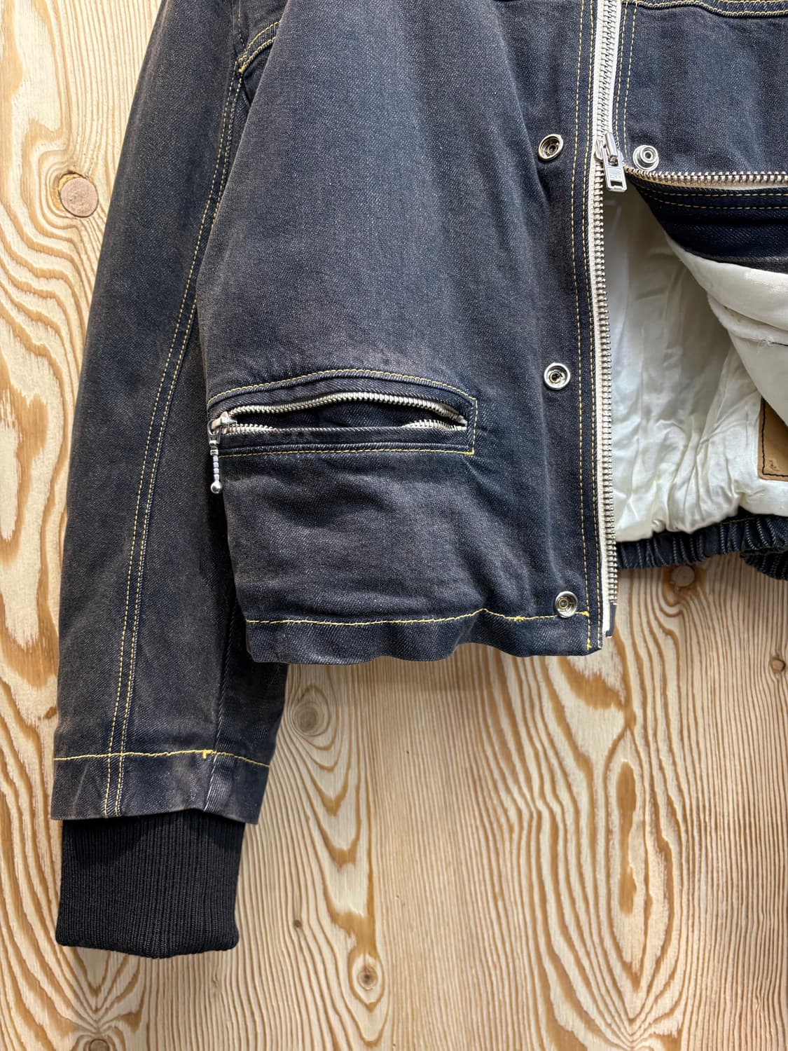 마리아노 데님 항공점퍼 상품이미지5