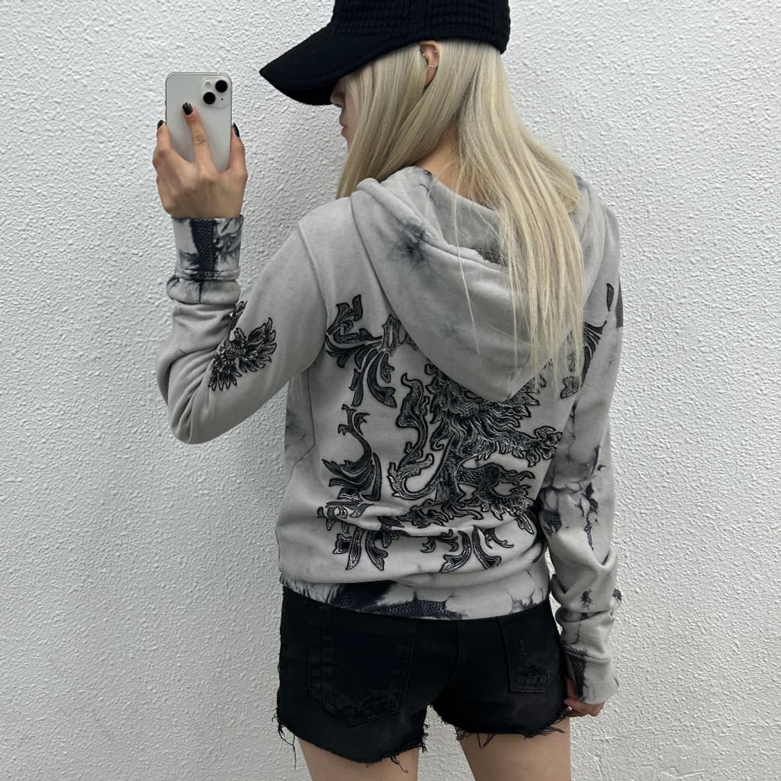 버커루 락시크맛 프린팅 후드집업 M 상품이미지2