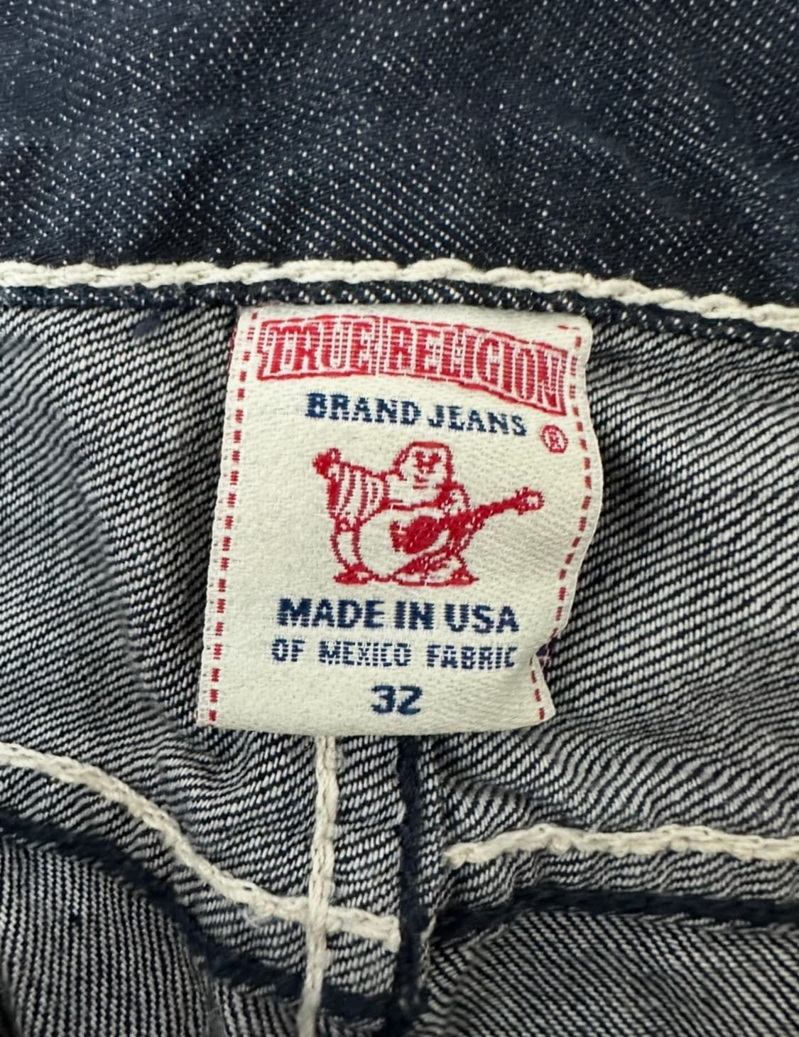 트루릴리전 스티치 스트레이트 데님 팬츠 상품이미지6