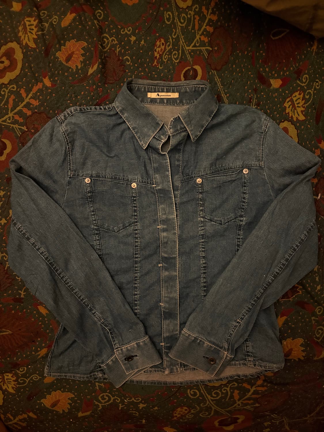 Aquascutum demin shirt  상품이미지1