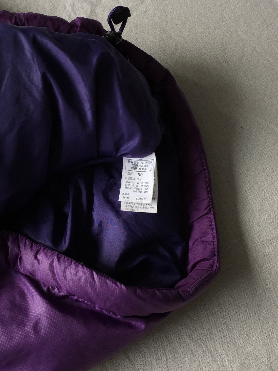 노스페이스 자수 다운베스트 상품이미지5