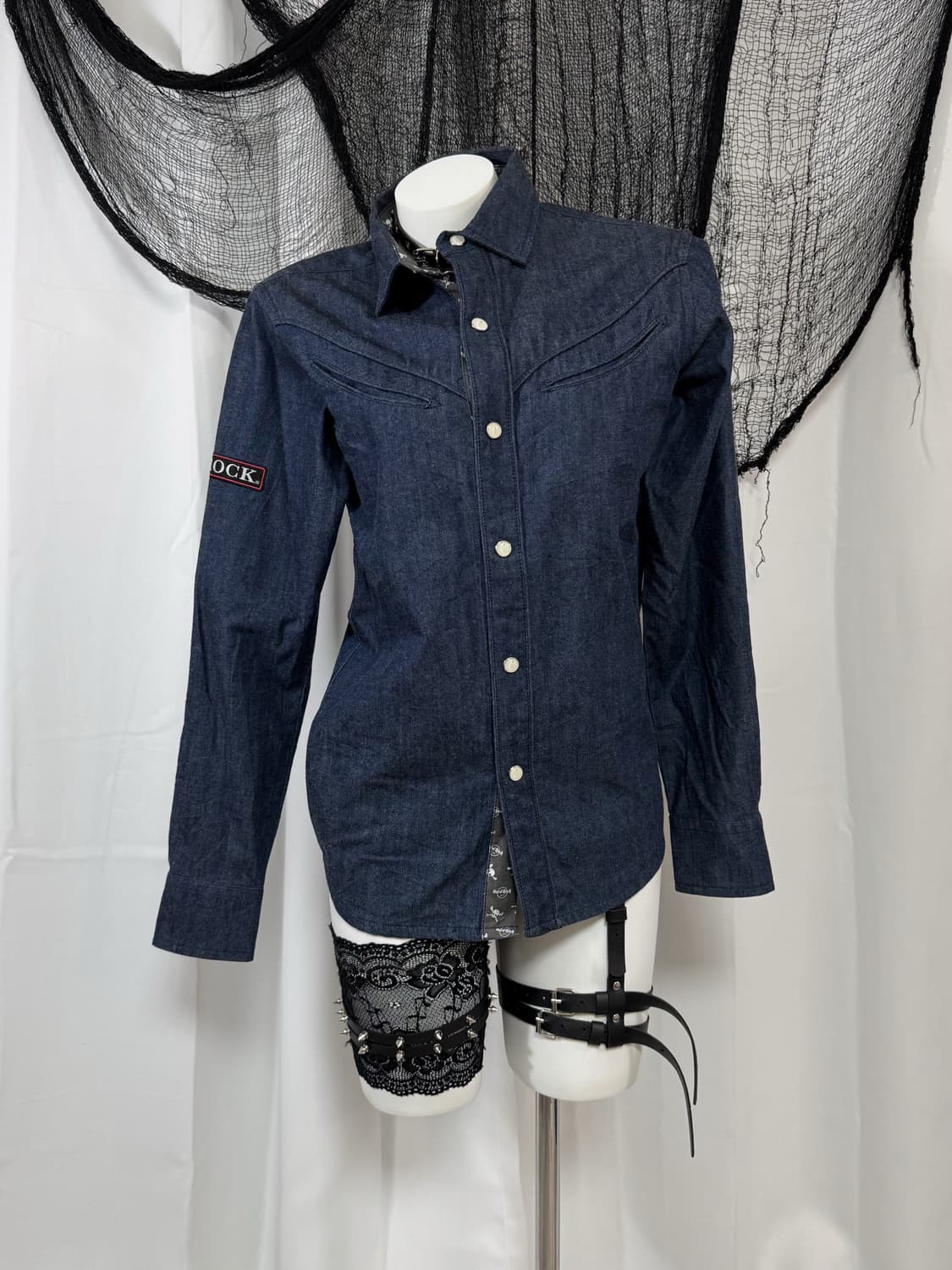 hard rock denim shirts 상품이미지2
