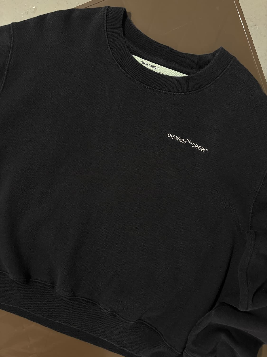 오프화이트 맨투맨  상품이미지5