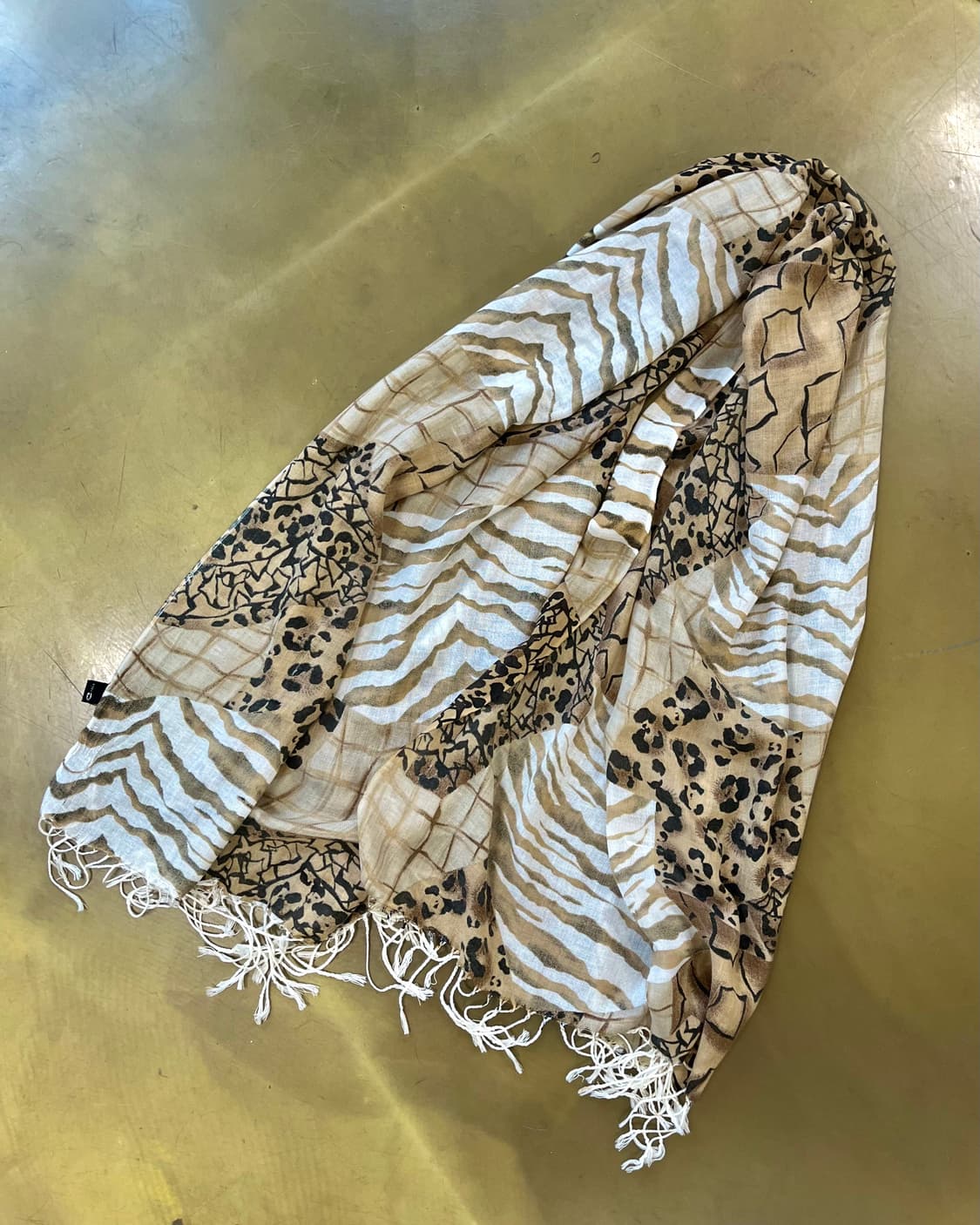 Jpn Vintage Animal Mixed Patten Scarf 상품이미지7