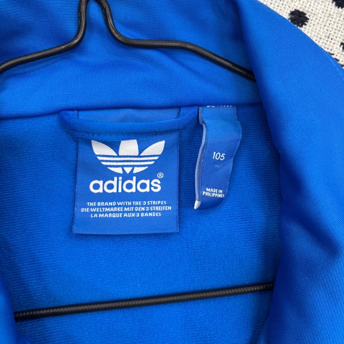 아디다스 블루 파이어버드 트랙탑 져지 상품이미지3