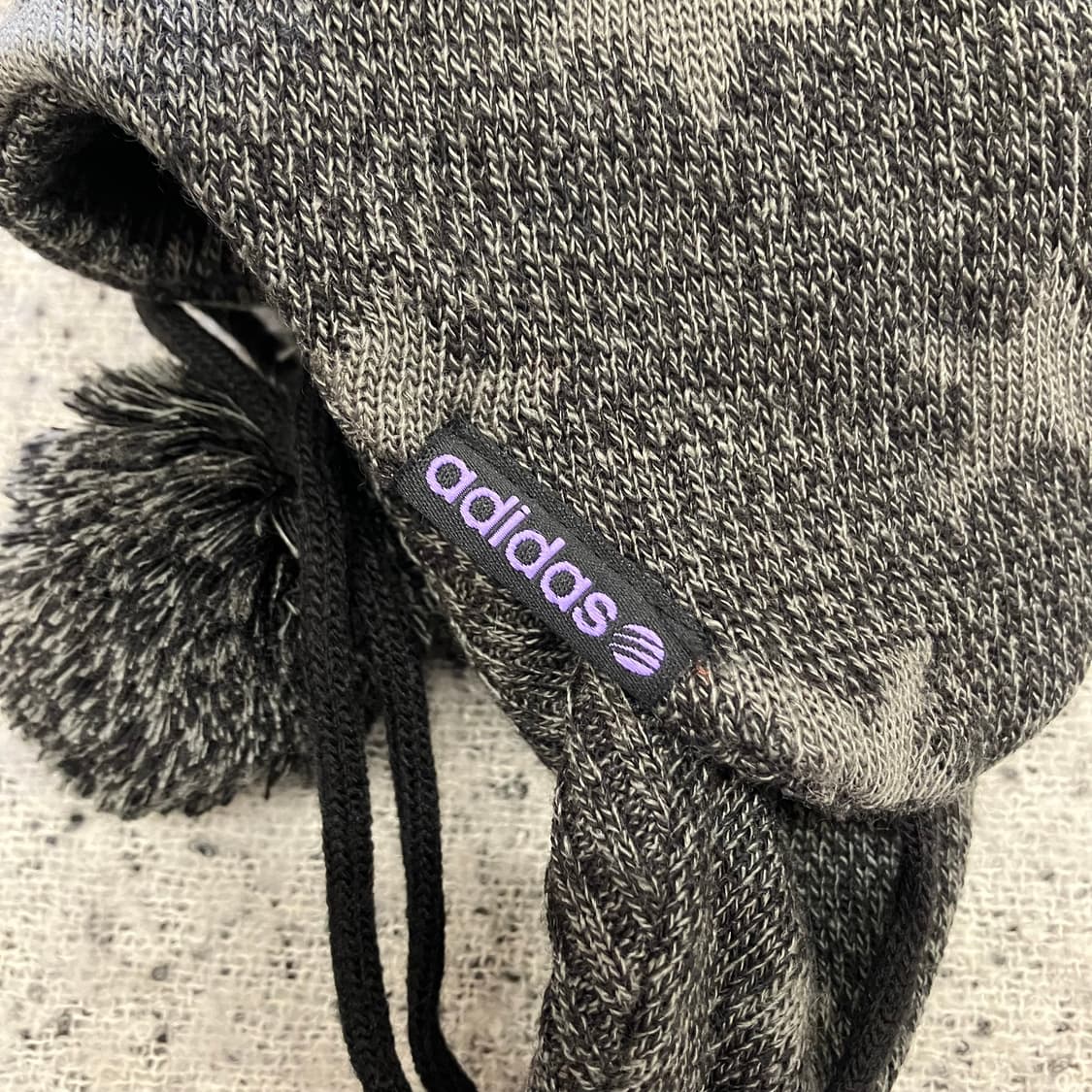 N121 아디다스 스타 별 방울 비니 귀도리 상품이미지4