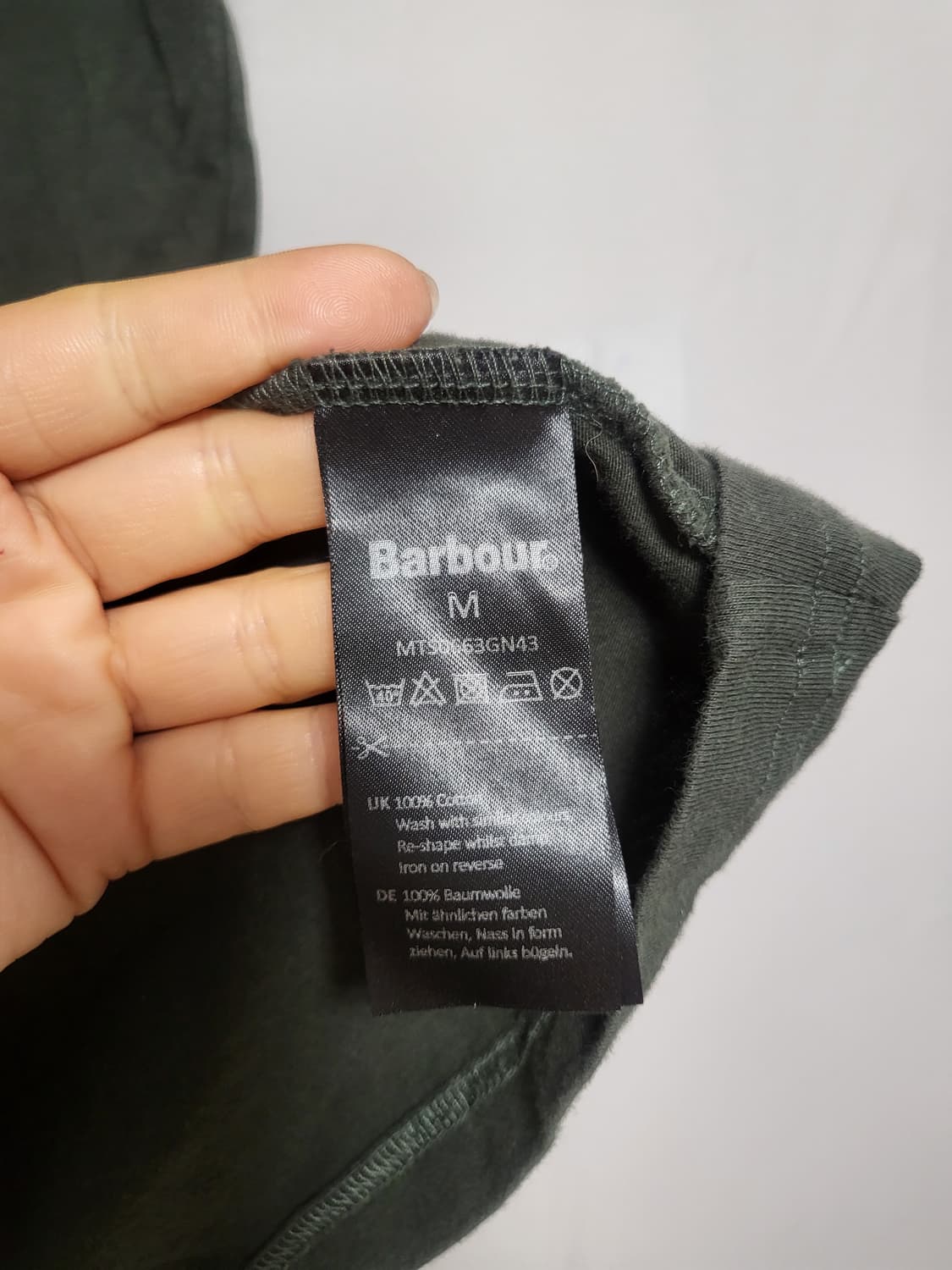 바버 카키면티 상품이미지4