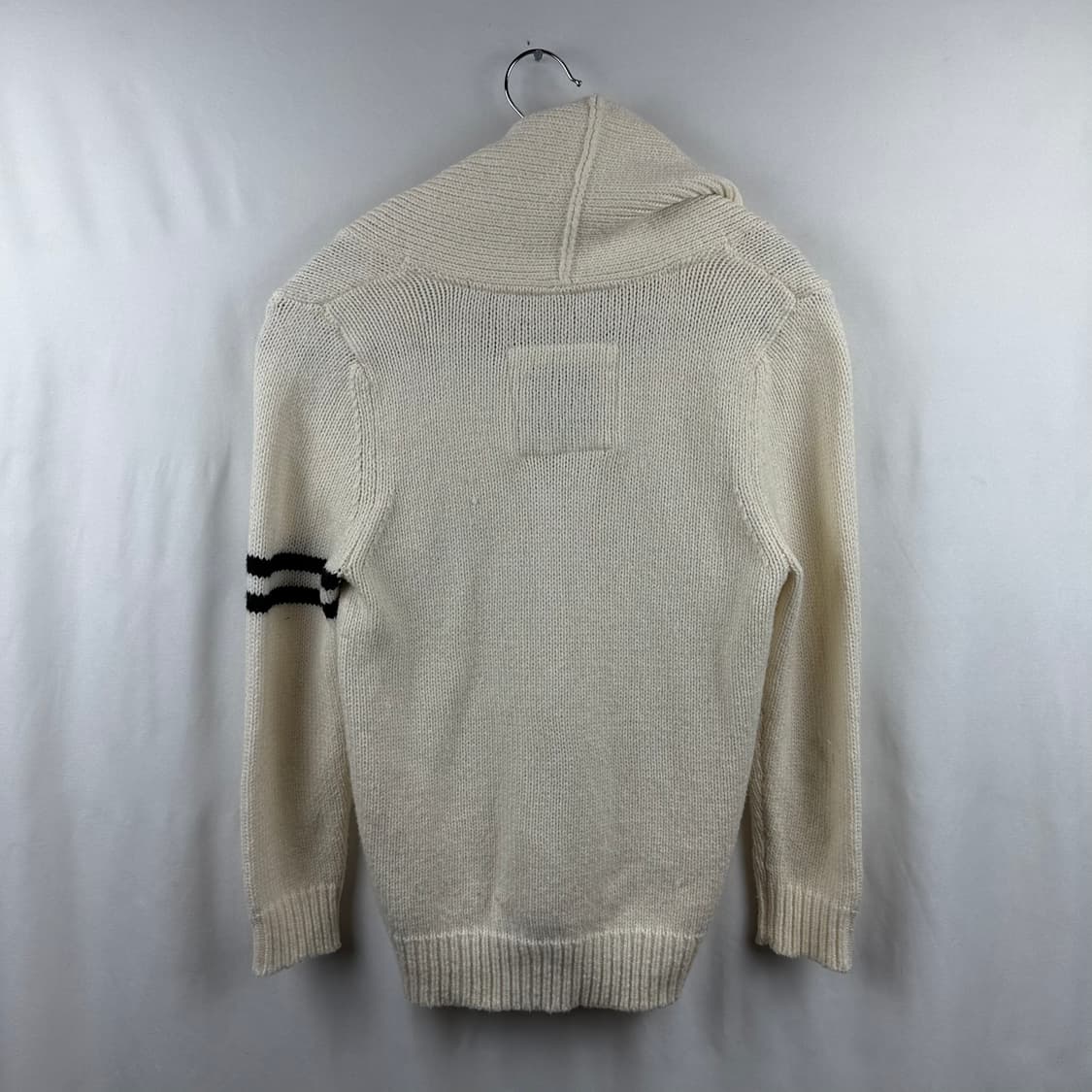 (M) 아베크롬비 숄 카라 가디건 아이보리 상품이미지7
