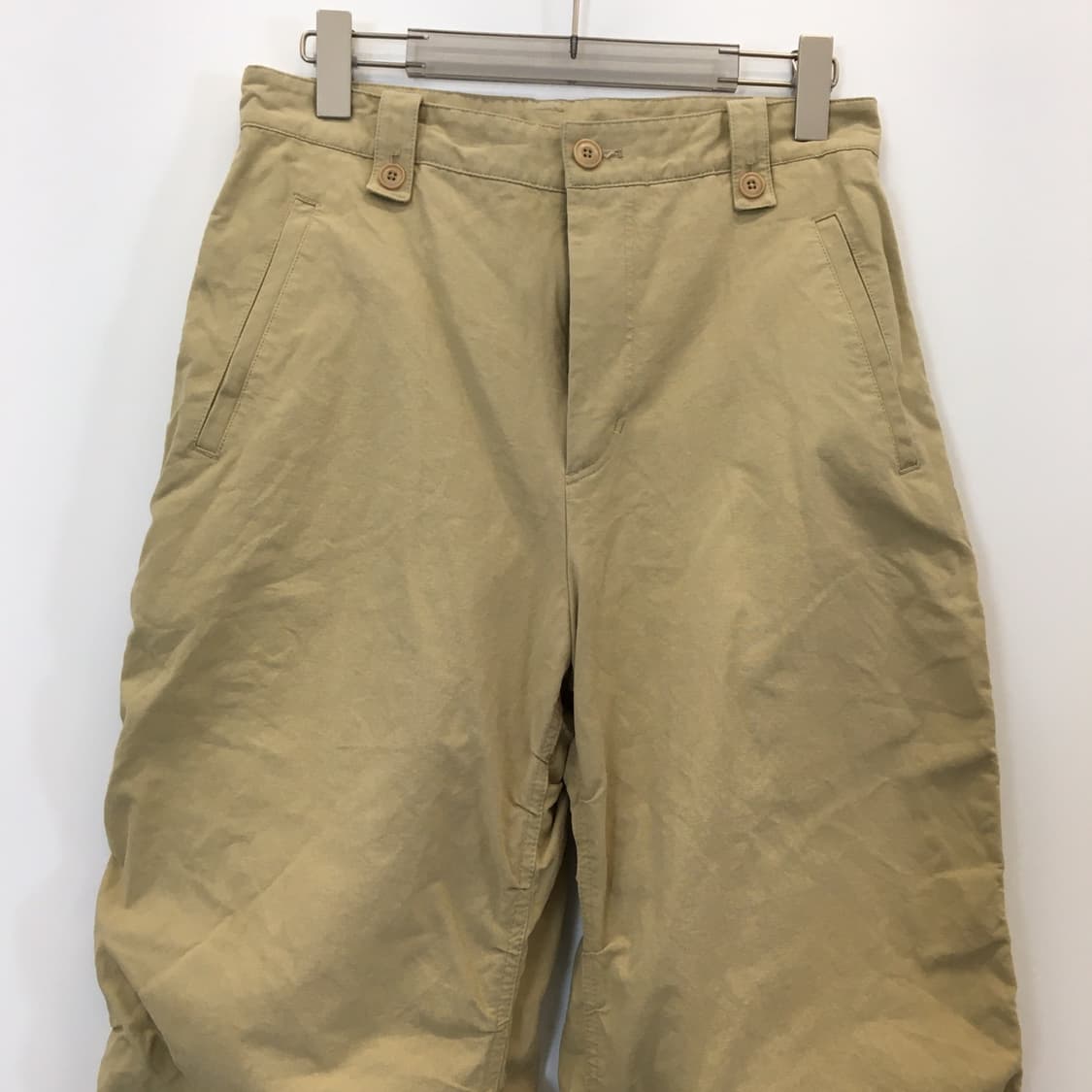 coor 쿠어 셔링 컴벳 트라우져 베이지팬츠 S  상품이미지2