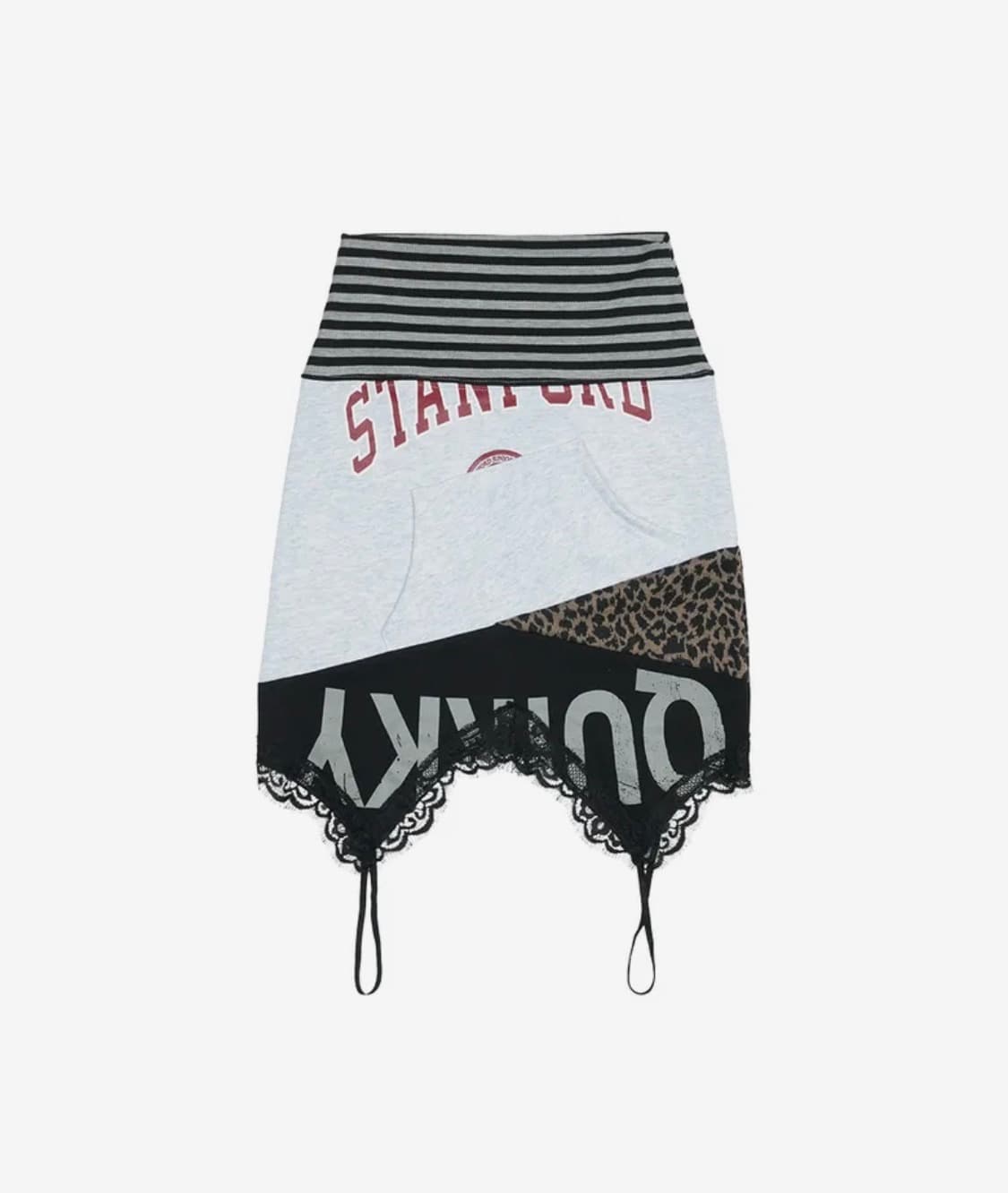 (구함) 그레일즈 UPSIDE DOWN REWORK SWEAT SKIRT 상품이미지1