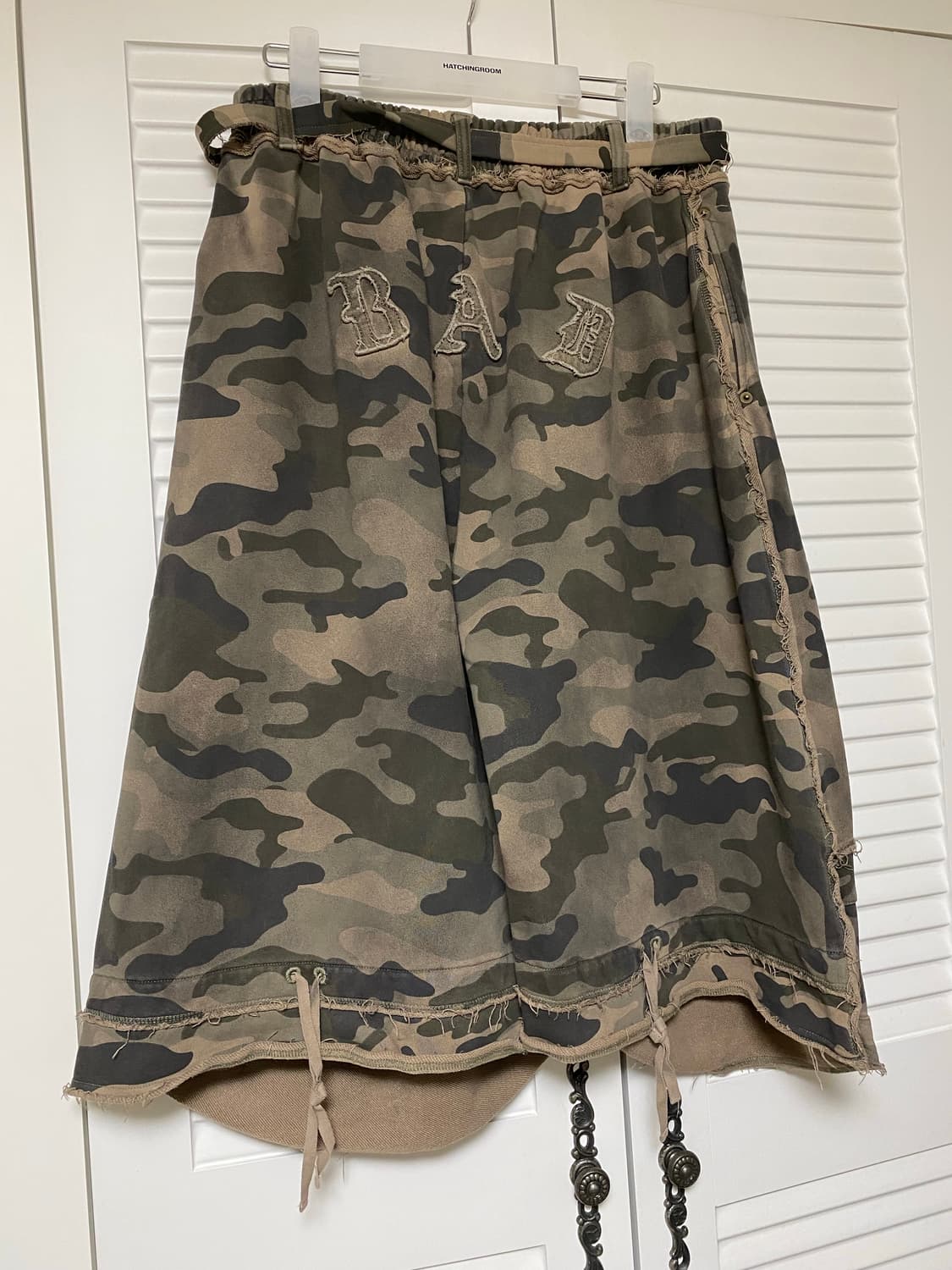 배드블러드 카모 버뮤다 팬츠 S 상품이미지4