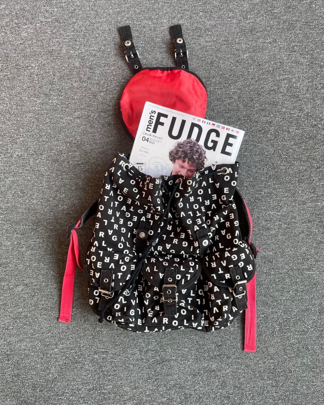 Alphabet backpack 상품이미지5