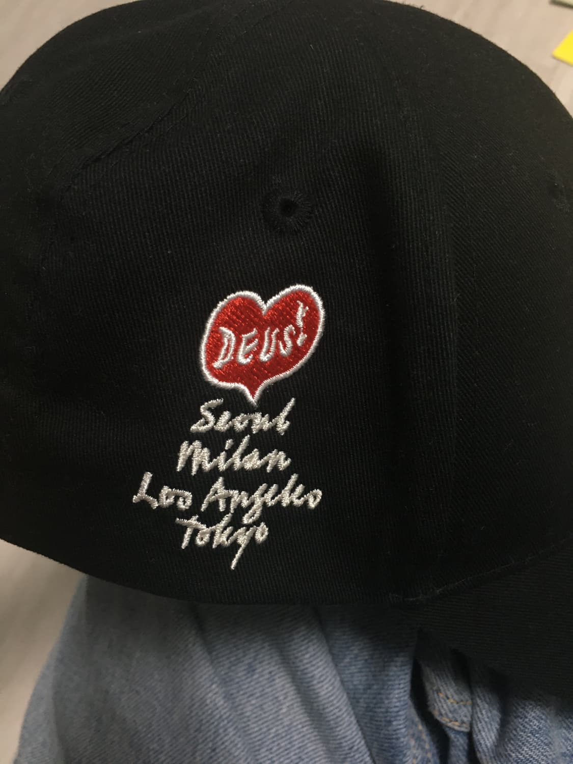 데우스 엑스 마키나 볼캡 모자 상품이미지2