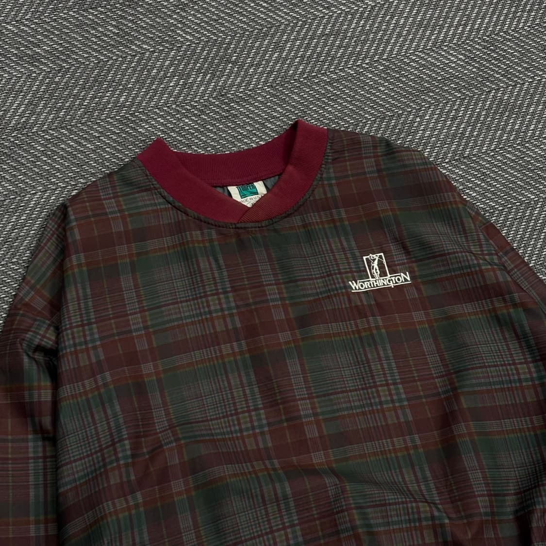 TURFER 체크패턴 웜업 V0567 상품이미지3