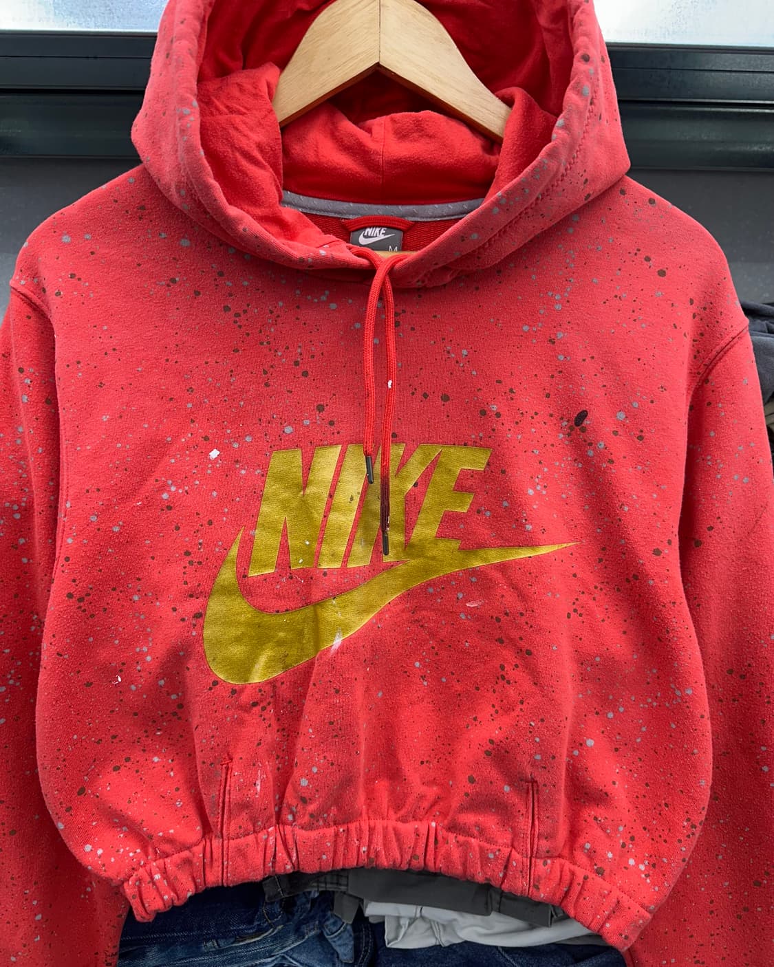 (WOMEN)나이키 크롭 후드-M1874 상품이미지3