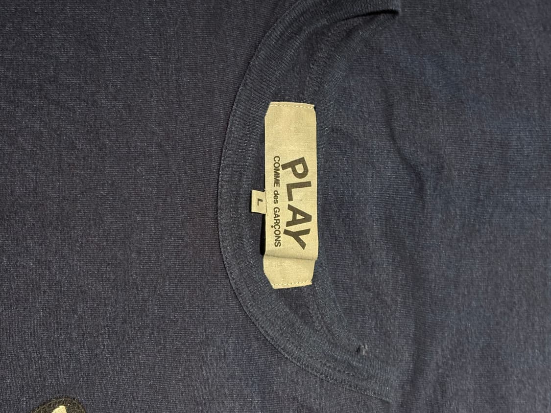 꼼데가르송 하트로고 티셔츠 상품이미지3