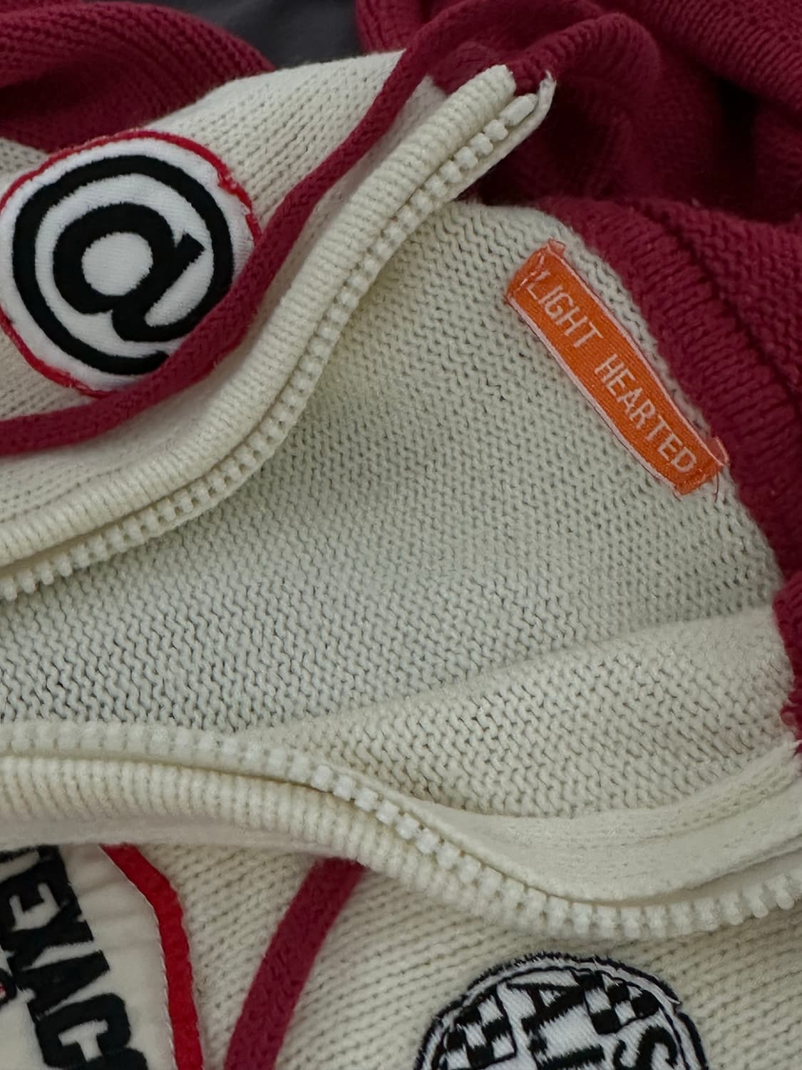 jp빈티지  니트 코위찬 후드 집업 미디움 상품이미지5