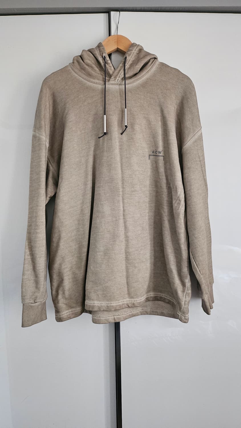 어 콜드 월(A-COLD-WALL*) 가먼트 다잉 나일론 후드티 (XL) 상품이미지1