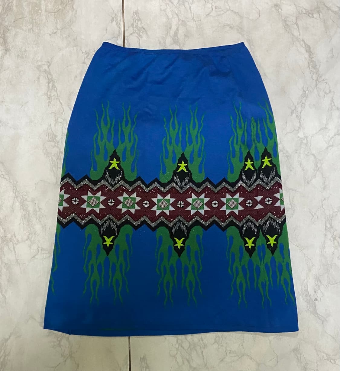 겐조 여성 니트 롱 치마 여성29 인치 상품이미지5