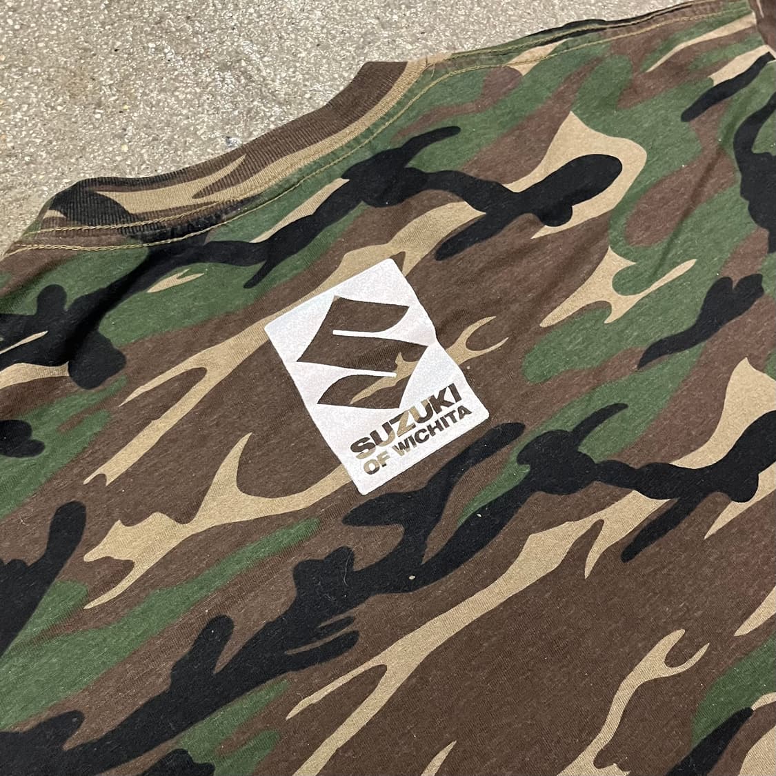 빈티지 스즈키 카모 티셔츠 (100) 상품이미지4