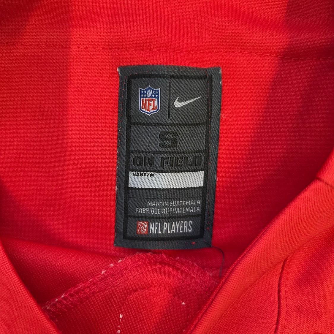 [S]나이키XNFL 캔자스 시티 치프스 카림 헌트 홈 경기 져지 상품이미지2