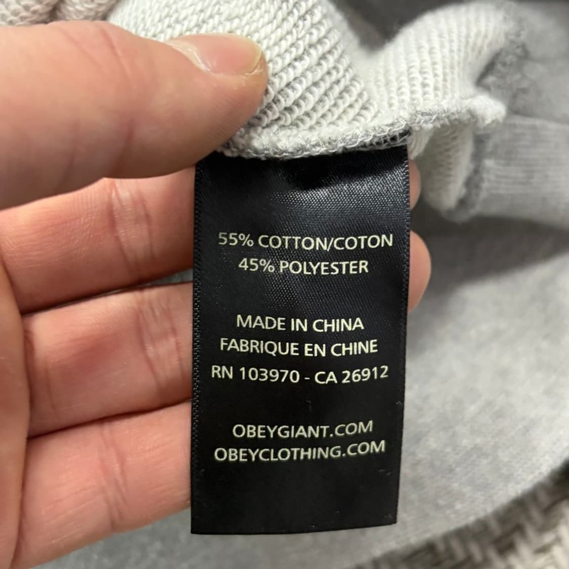 오베이 베이직 로고 맨투맨 v2234 상품이미지7