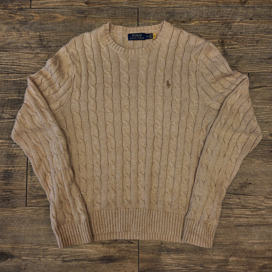 폴로 랄프로렌 케이블 니트 M 상품이미지2