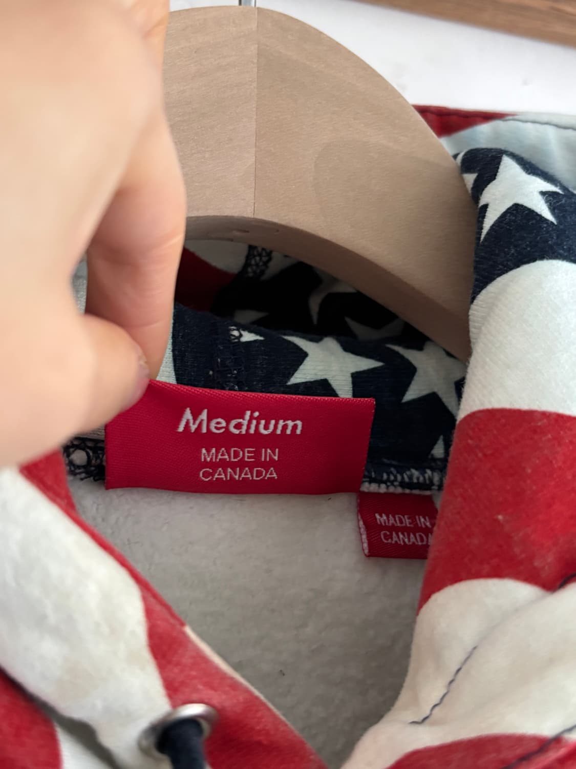 Supreme 슈프림 14FW 박스 로고 성조기 풀 오버 후드티 상품이미지8